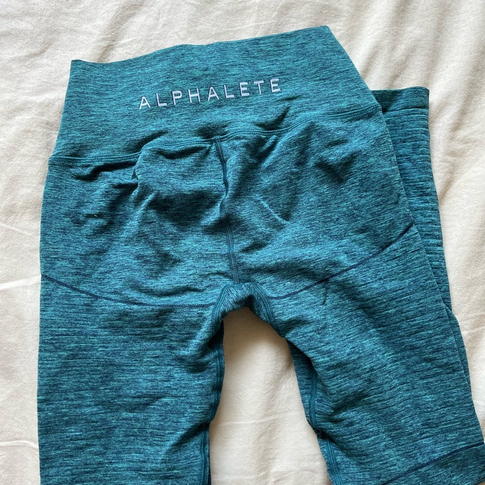 Alphalete OG revivals teal blue size small